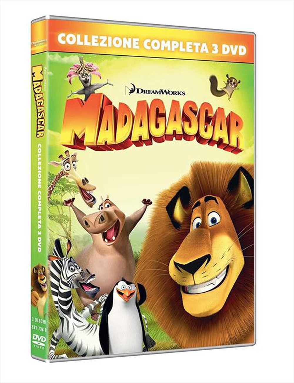 "WARNER HOME VIDEO - Madagascar 1-3 Collection (3 Dvd)"