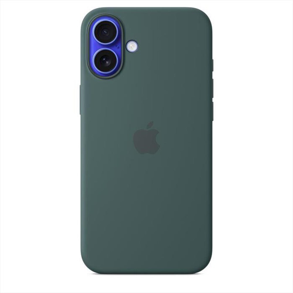 "APPLE - MYYH3ZMACustodia MagSafe silicone iPhone 16 Plus-Verde lago"