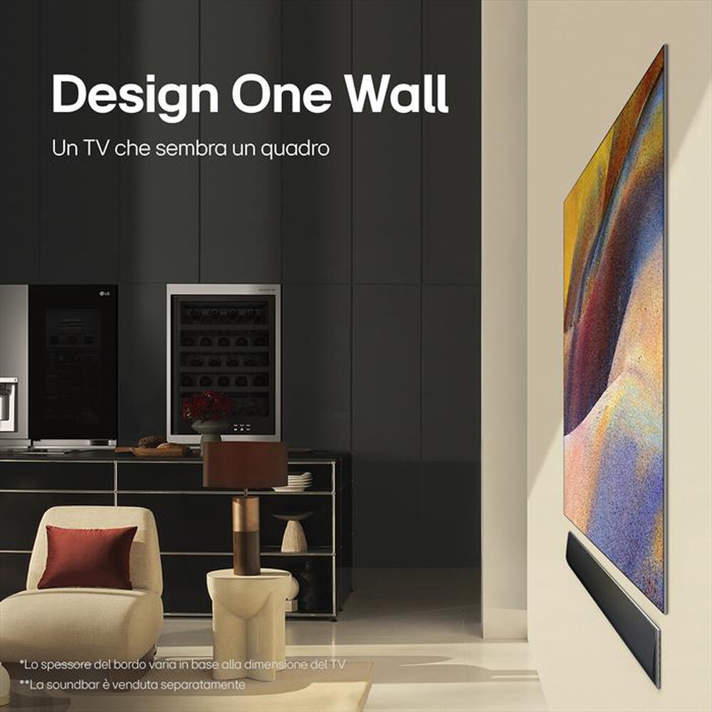 "LG - Smart TV OLED evo UHD 4K 65\" Serie G4 OLED65G45LW-Argento"