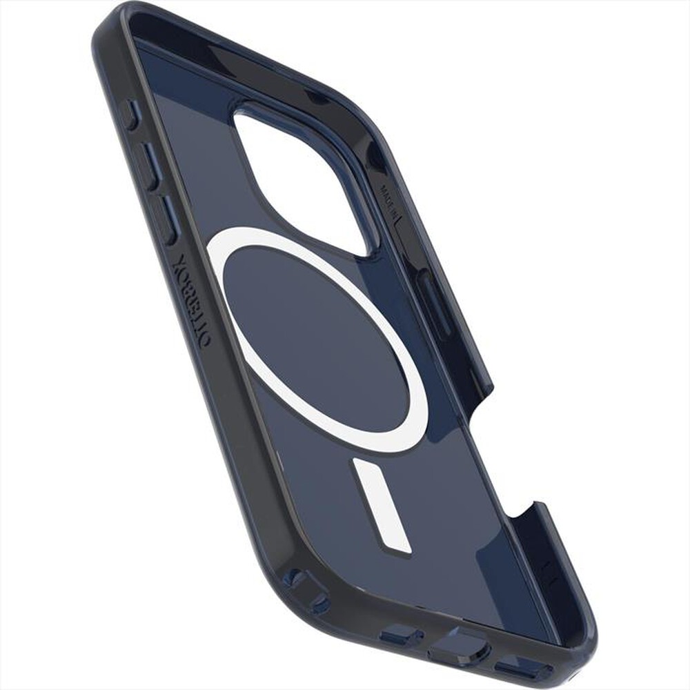 "OTTERBOX - SYMMETRY CLEAR MAGSAFE CUSTODIA APPLE IPHONE 16-Blu"