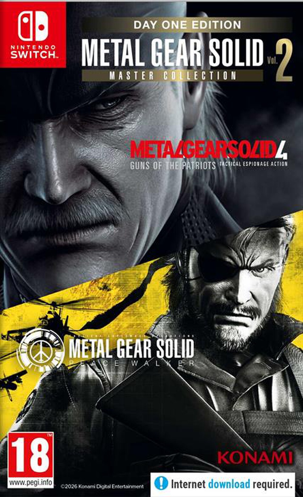 Immagine del prodotto KONAMI - METAL GEAR SOLID: MASTER COLLECTION VOLUME 2 &ndash; DAY