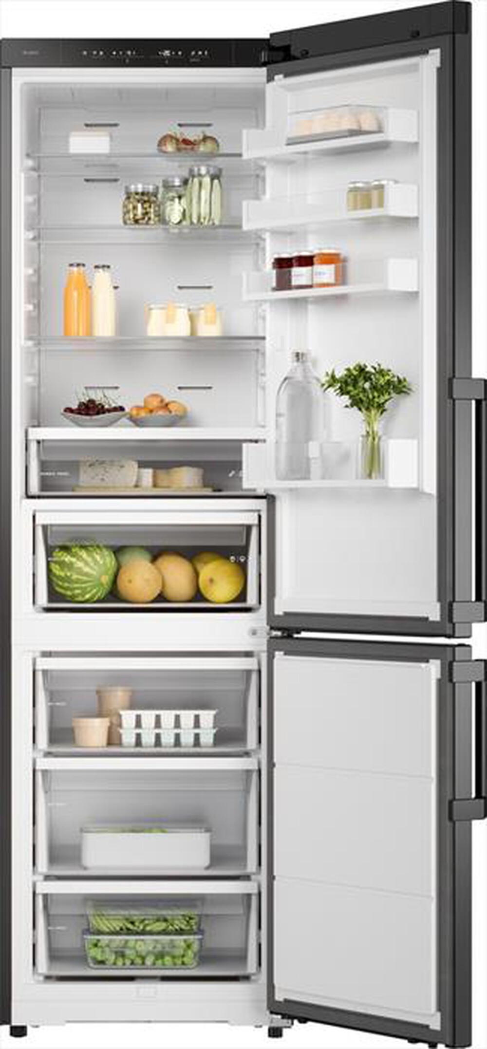 Immagine del prodotto ASKO - Frigorifero combinato RFC 226 RNBB1 Classe B 409lt-Black Steel