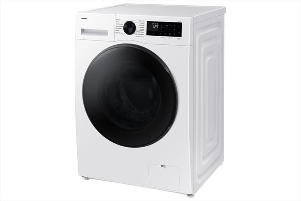 "SAMSUNG - Lavasciuga WD90DG5B15BEET 9/6 Kg Classe A-bianca con oblò e display nero"
