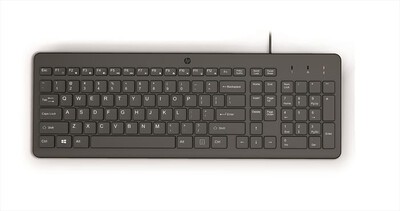 HP - TASTIERA 150 CABLATA-Nero