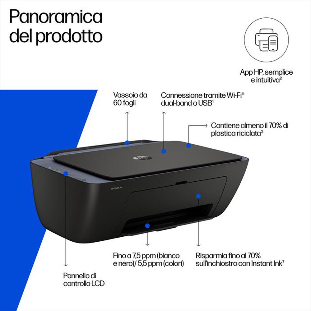 Immagine del prodotto HP - Multifunzione DESKJET 2921-Nero