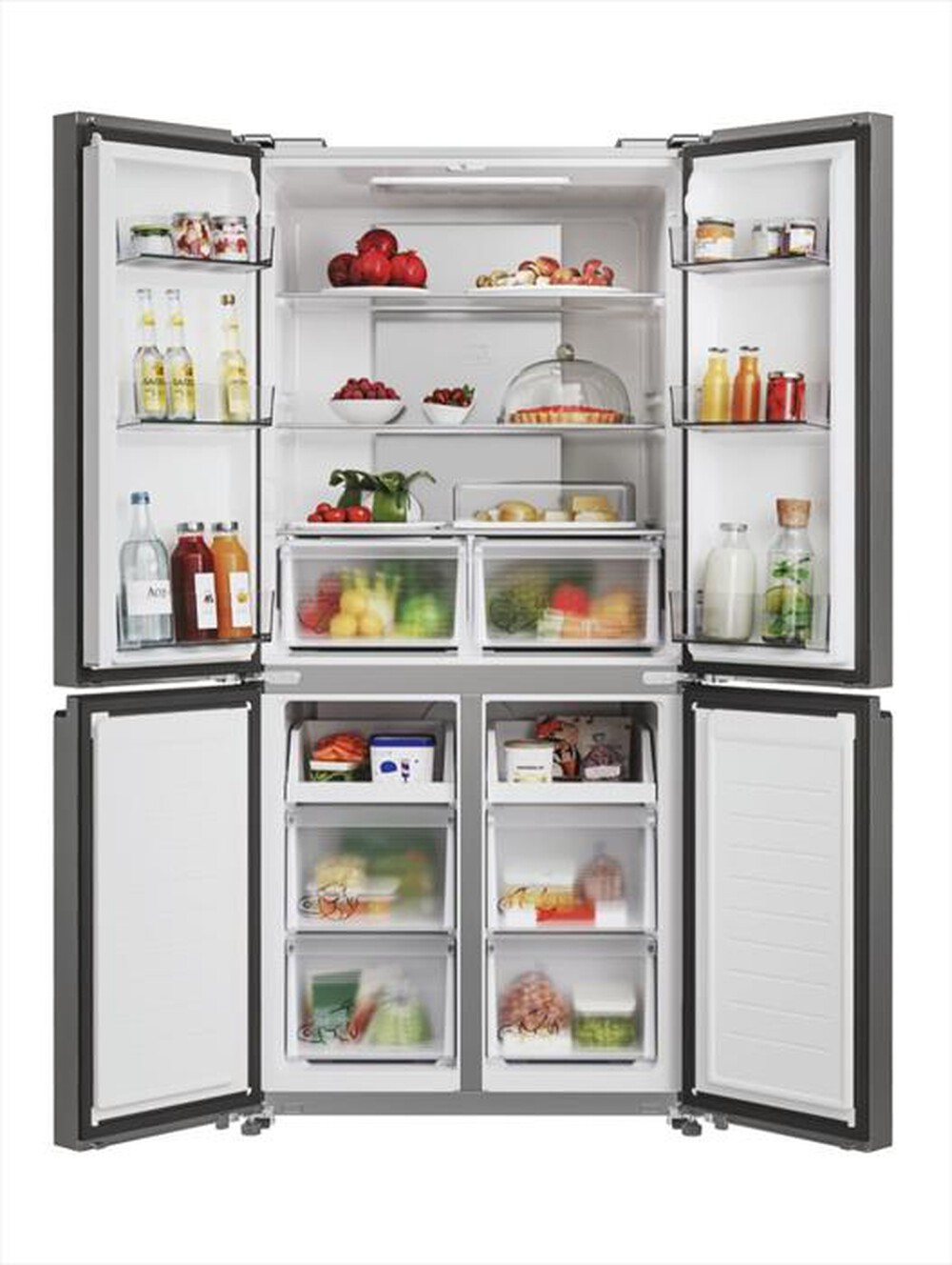 Immagine del prodotto CANDY - Frigoriferi 4 porte CFQQ5T817EPS Classe E 467 lt-Argento