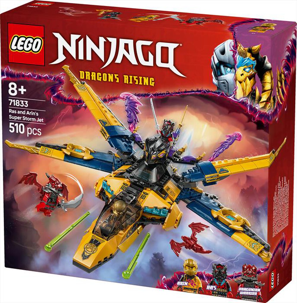 Immagine del prodotto LEGO - NINJAGO Jet Super Storm di Ras e Arin 71833