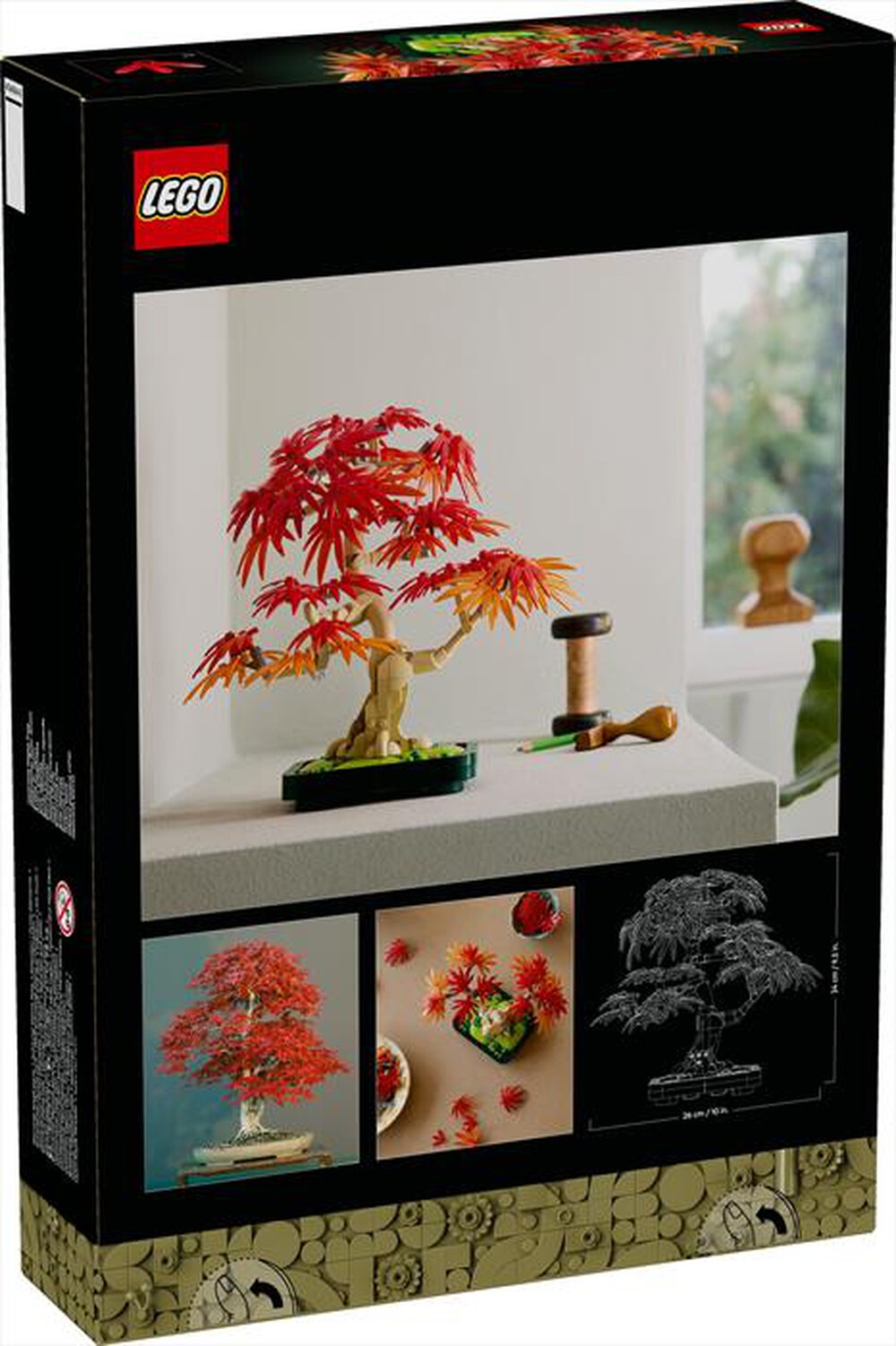 "LEGO - BOTANICALS Bonsai di acero rosso giapponese-10348"