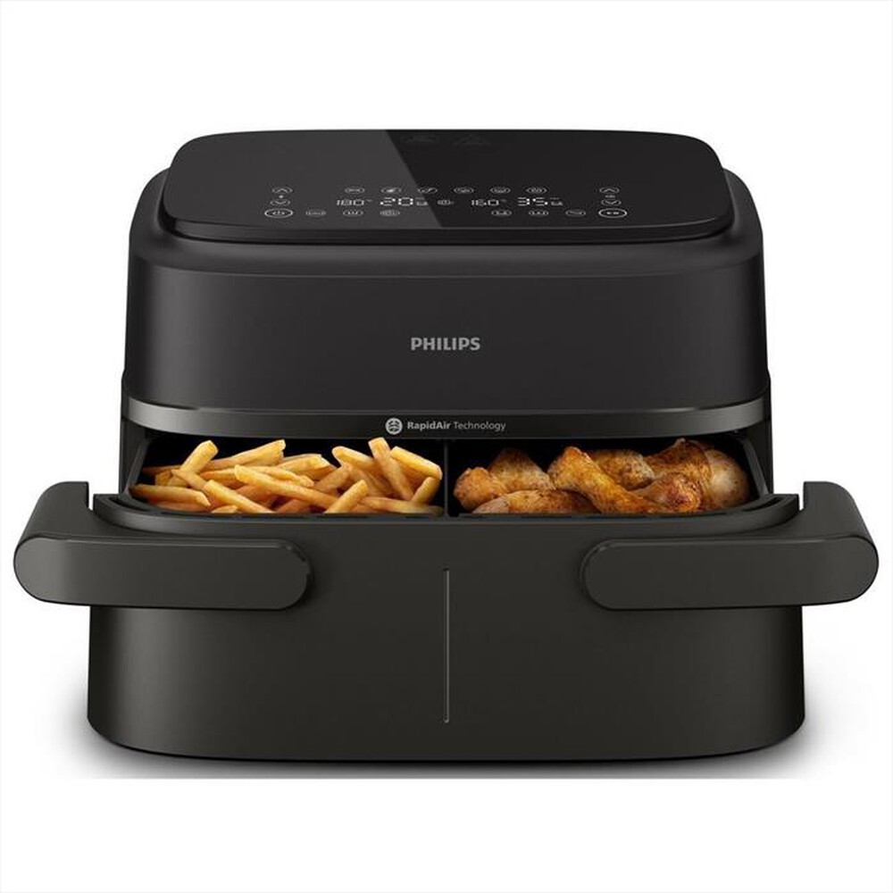 PHILIPS - Friggitrice ad aria AIRFRYER SERIE 1000 NA150/00-Nero
