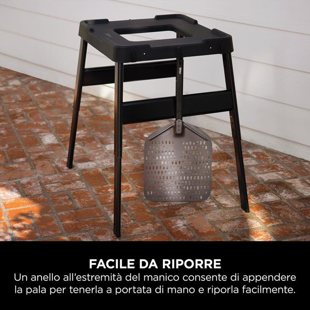 "NINJA - PALA PER PIZZA PER WOODFIRE-Nero"