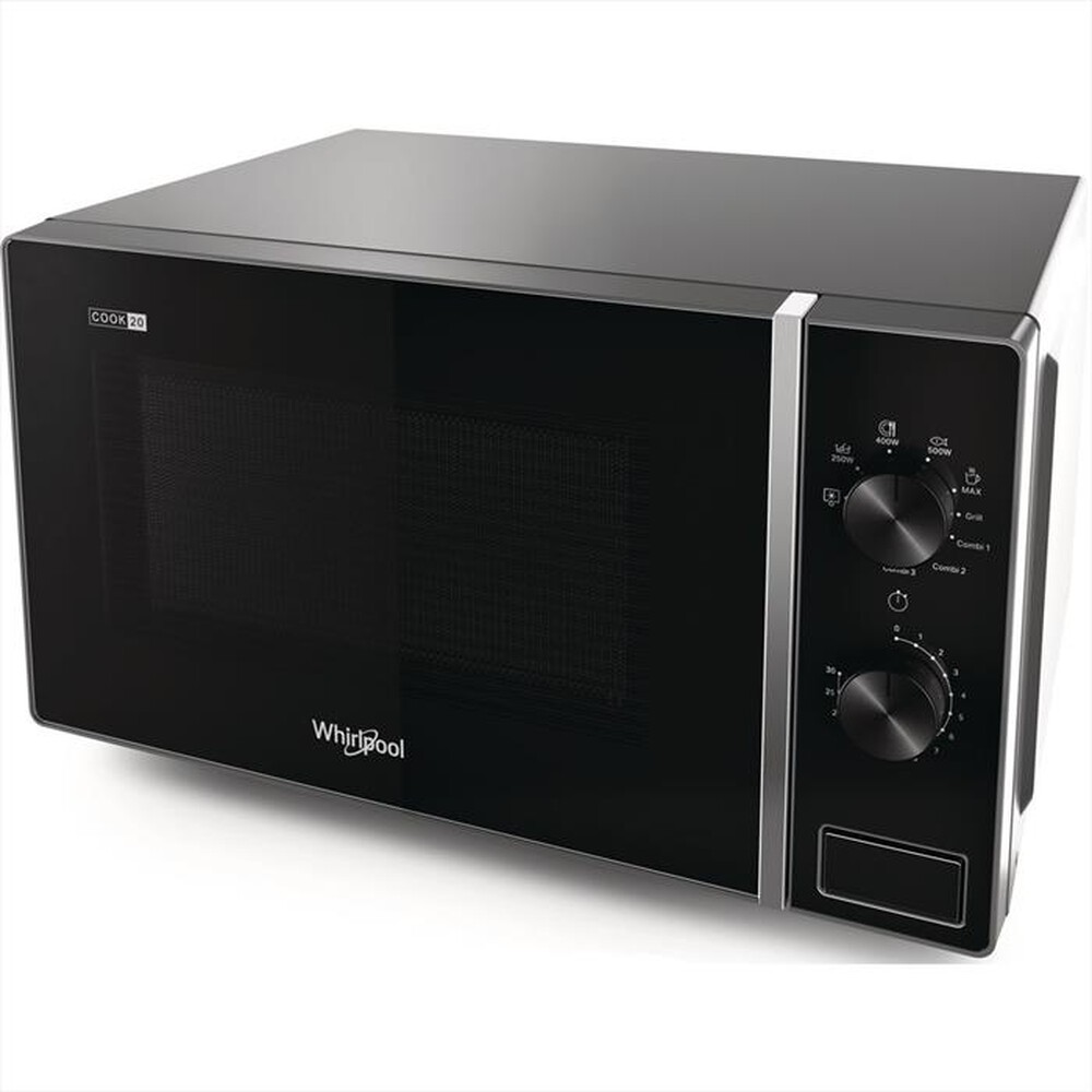"WHIRLPOOL - Forno microonde COOK20 MWP 103 SB-Nero, Argento"