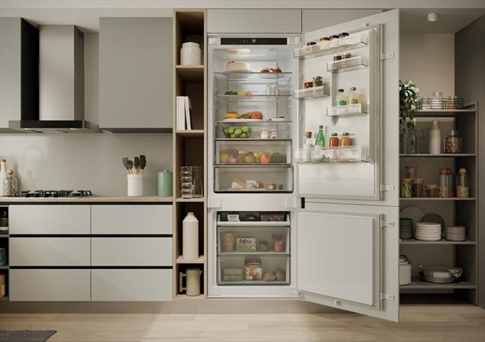 Immagine del prodotto CANDY - Frigorifero combinato CNBQT3719EW Classe E 382 lt-Bianco