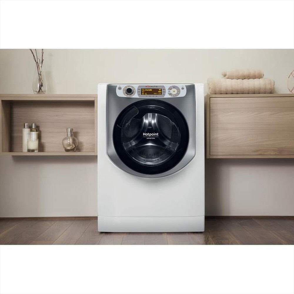 "HOTPOINT ARISTON - Lavasciuga AQUALTIS AQD1072D 697 EU/A N 10/7 Kg E-Bianco"