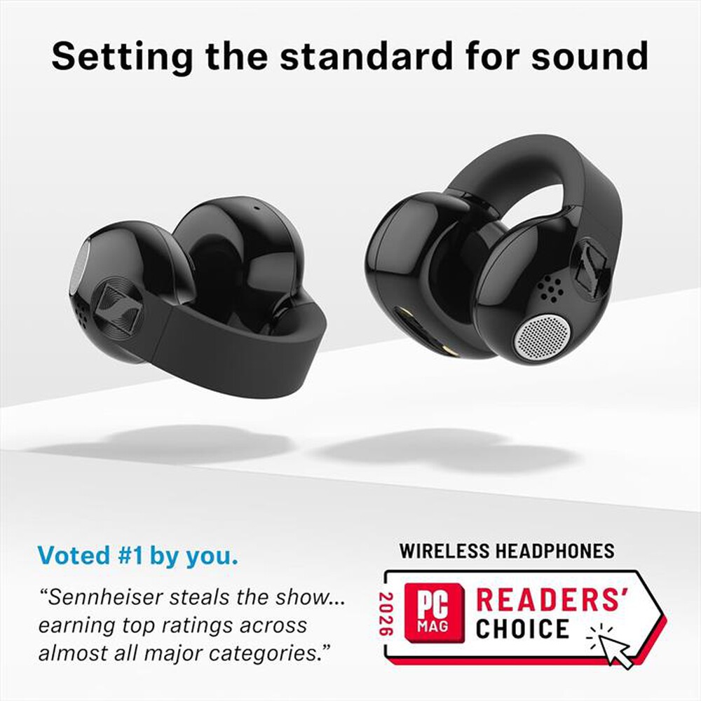 Immagine del prodotto SENNHEISER - Auricolari con design aperto ACCENTUM CLIP-BLACK