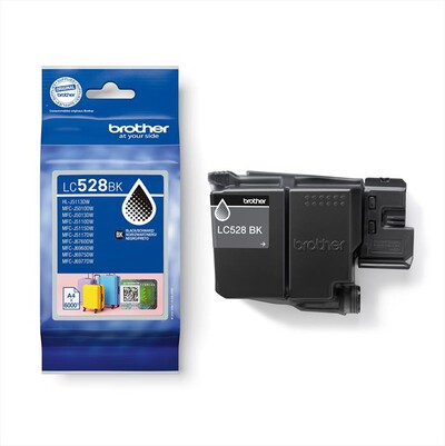 BROTHER - Cartuccia d'inchiostro LC528BK-Nero