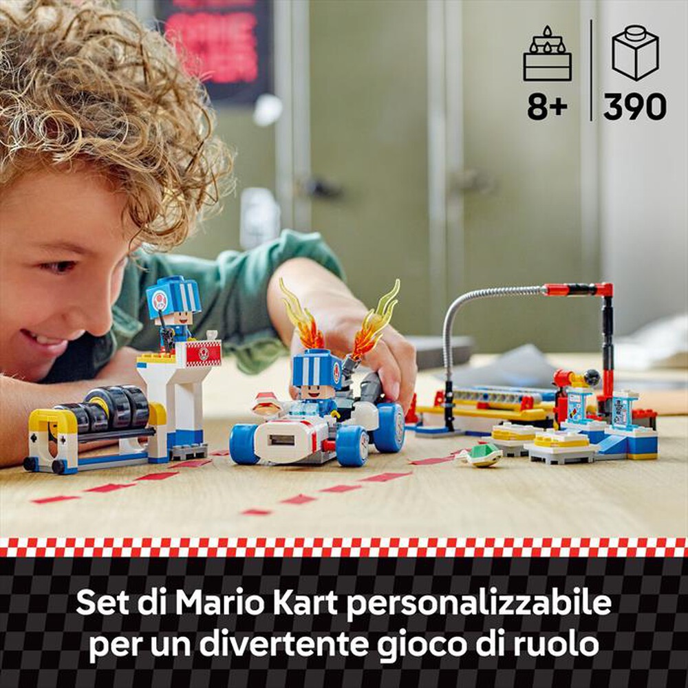Immagine del prodotto LEGO - SUPER MARIO Mario Kart: Officina di Toad 72035