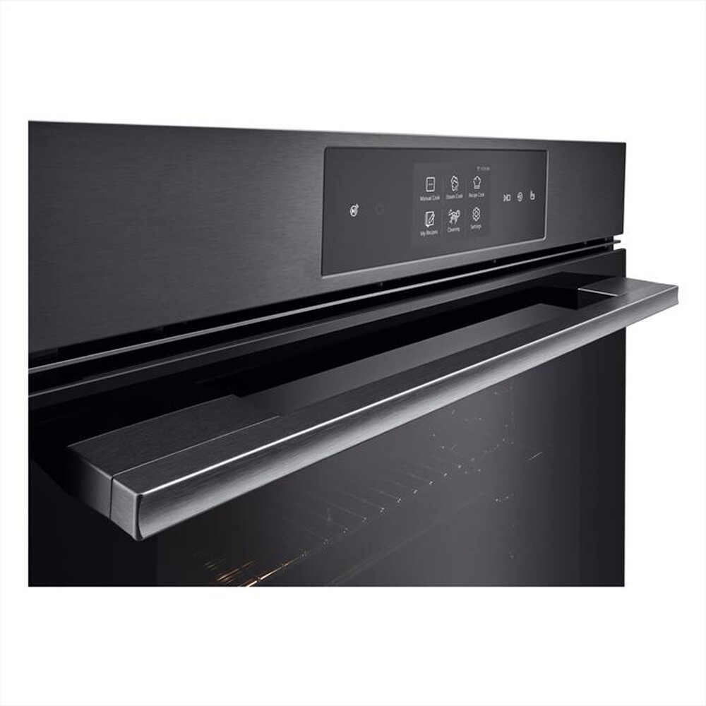 "LG - Forno incasso elettrico INSTAVIEW WSED7665B A++-Black Steel"