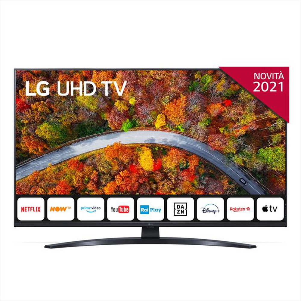 "LG - Smart TV UHD 4K 43\" 43UP81006LR-Ashed Blue"