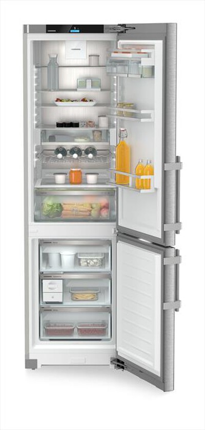 LIEBHERR - Frigorifero combinato CNSDD 5753-20 Classe D-Acciaio SmartSteel / Silver