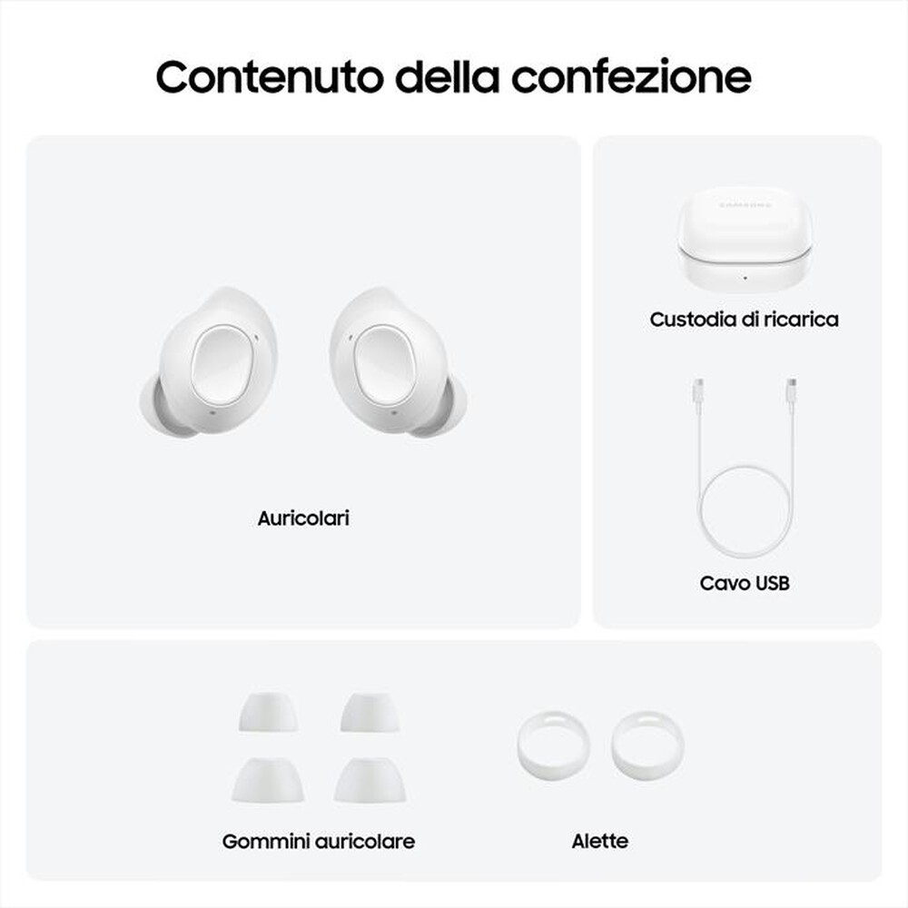 Immagine del prodotto SAMSUNG - Galaxy Buds FE Auricolari senza filo BT-White