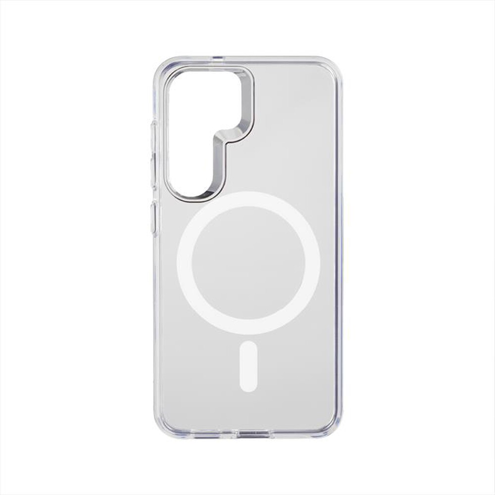 "CELLULARLINE - Custodia magnetica GLOSS MAG per Galaxy S25-Trasparente"