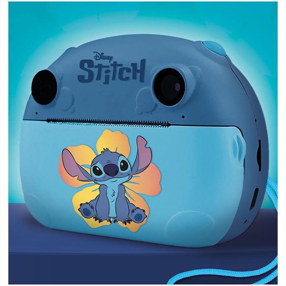 "LISCIANI GIOCHI - Macchina fotografica per bambini STITCH PRINT CAM-Blu"