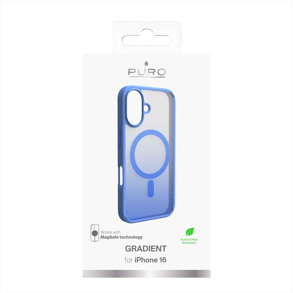 Immagine del prodotto PURO - Cover PUIPC1661GRADBLUE per iPhone 16 6.1''-Blu