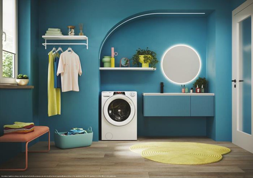 "CANDY - Lavatrice RO14104DWMST/1-S 10 Kg Classe A-Bianco"