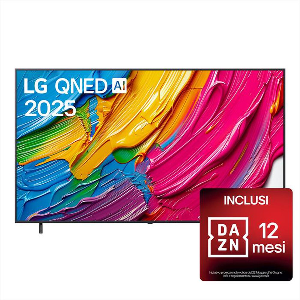 "LG - Smart TV QNED AI UHD 4K 86\" 86QNED80A6A-Nero"