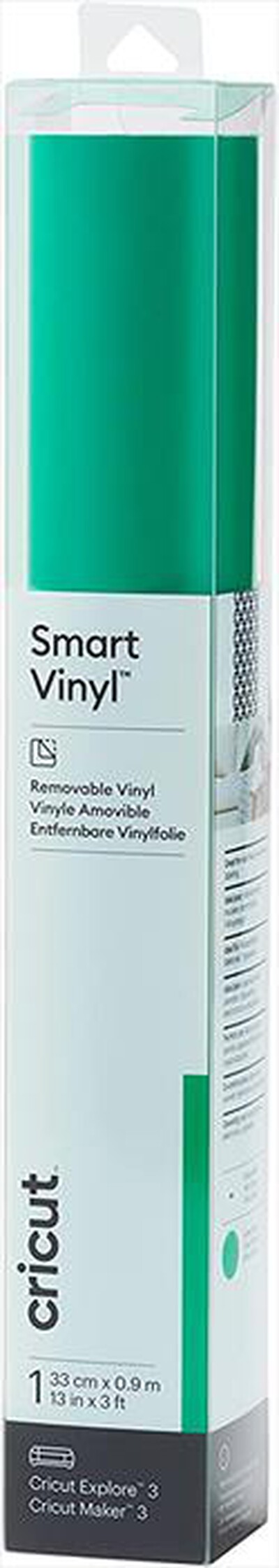 CRICUT - SMART VINILE REMOVIBILE - 1 FOGLIO-Grass,  CRICUT - SMART VINILE REMOVIBILE - 1 FOGLIO-Grass