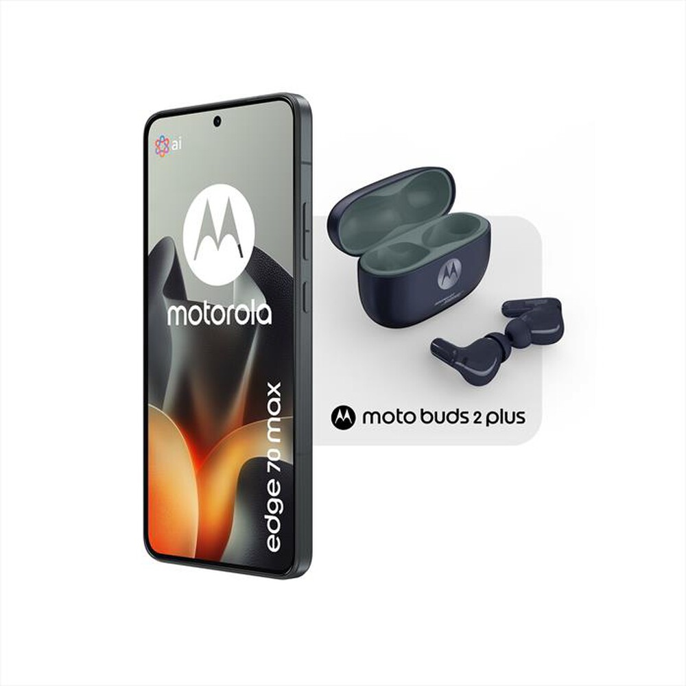 Immagine del prodotto MOTOROLA - PACK 2X1 EDGE 70 MAX 8/256+MOTO BUDS 2 PLUS-PANTONE Dark Shadow