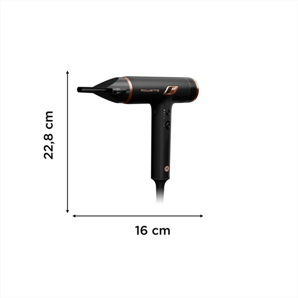 "ROWENTA - Asciuga capelli HY8310F0-Nero"