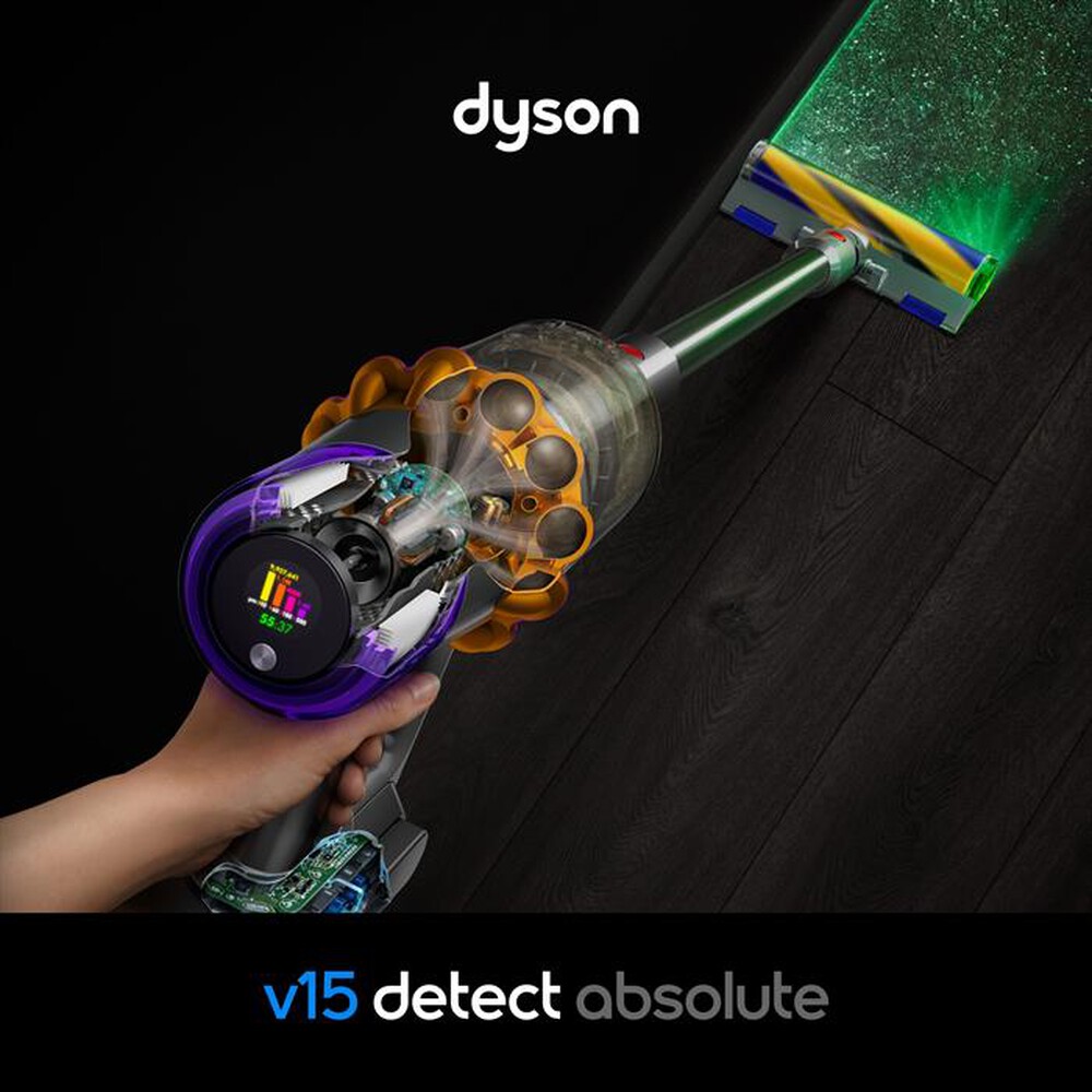 Immagine del prodotto DYSON - Scopa elettrica V15 Detect Absolute-Grigio