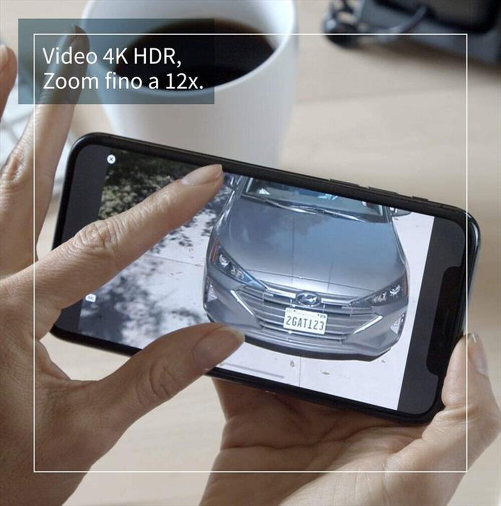 Immagine del prodotto ARLO - ULTRA V2 2 CAM 4K + HUB + PANNELLO SOLARE-White