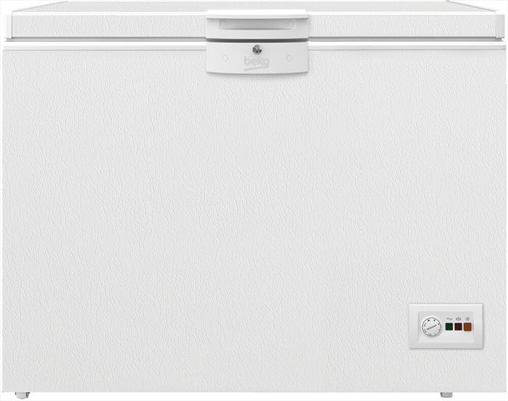 "BEKO - Congelatore orizzontale HSM29540 Classe E 300 lt-Bianco"