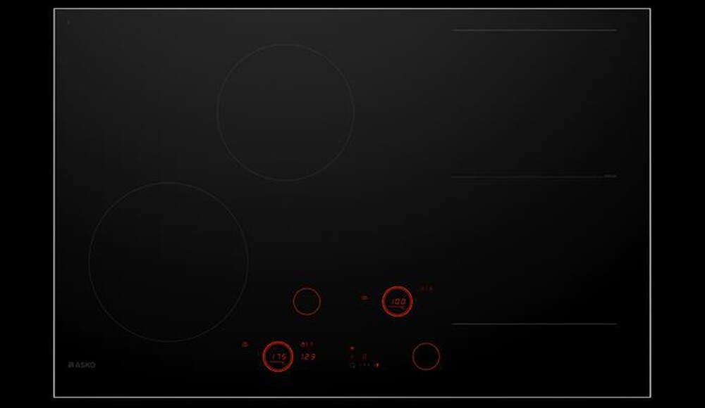 Immagine del prodotto ASKO - Piano cottura induzione HID 824 GC 75 cm-Vetro nero