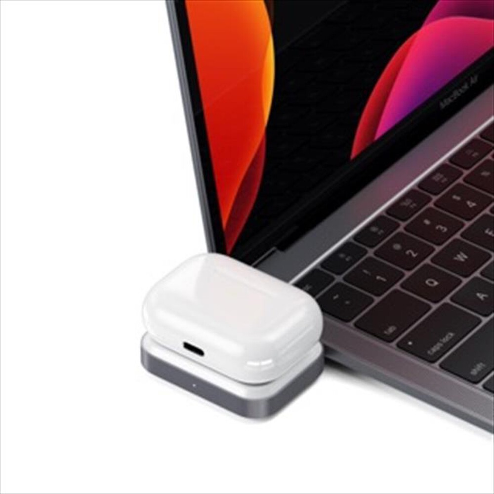 "SATECHI - ALIMENTATORE SATECHI USB-C PER WATCH AIRPODS-grigio"