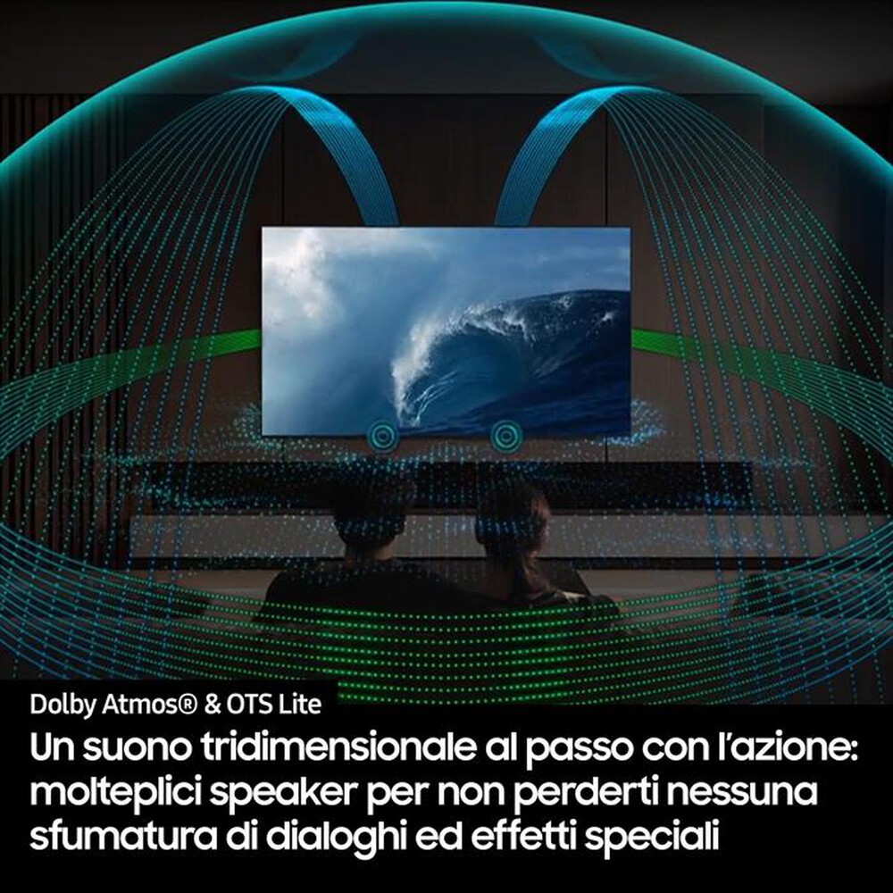 Immagine del prodotto SAMSUNG - Smart TV MINI LED UHD 4K 100" QE100QN80FUXZT-Carbon Silver