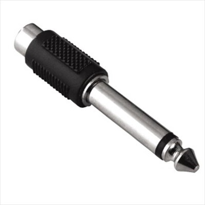 HAMA - 7122377 ( Adattatore RCA F)-NERO