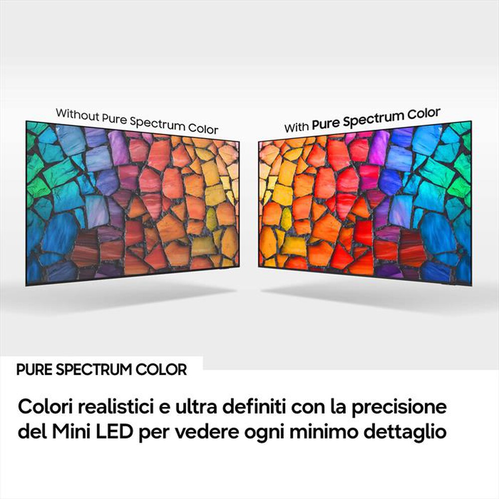 Immagine del prodotto SAMSUNG - Smart TV Mini LED 4K AI 75" UE75M70HAUXZT-Titan Gray