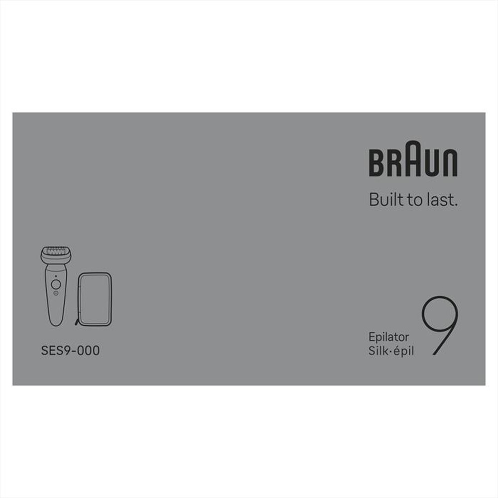 Immagine del prodotto BRAUN - BRAUN LEGEPIL SES9-000 SILV BOX MN-ARGENTO