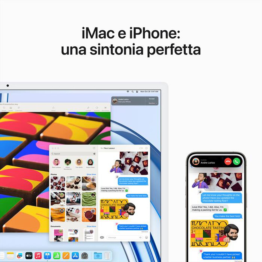 "APPLE - IMAC RETINA 24'' 4.5K M3 CORE 8 CPU 10 GPU 512GB-Rosa"