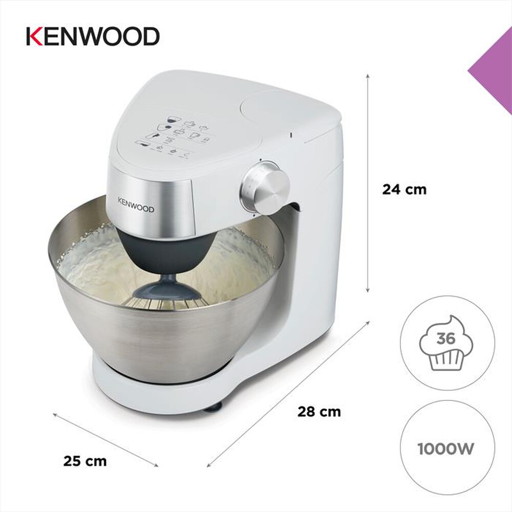 "KENWOOD. - PROSPERO+ KHC29.H0WH IMPASTATRICE PLANETARIA-Bianco"