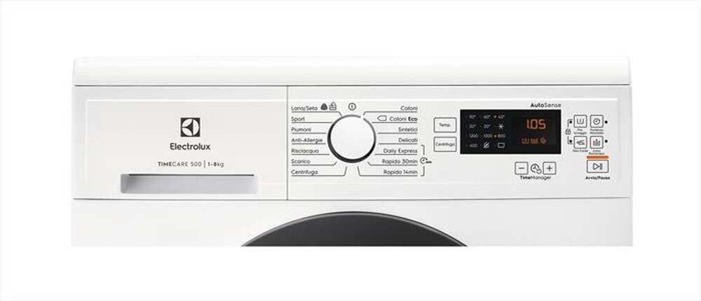 Immagine del prodotto ELECTROLUX - Lavatrice EW2F68214EU TimeCare 8 Kg Classe D-Bianco