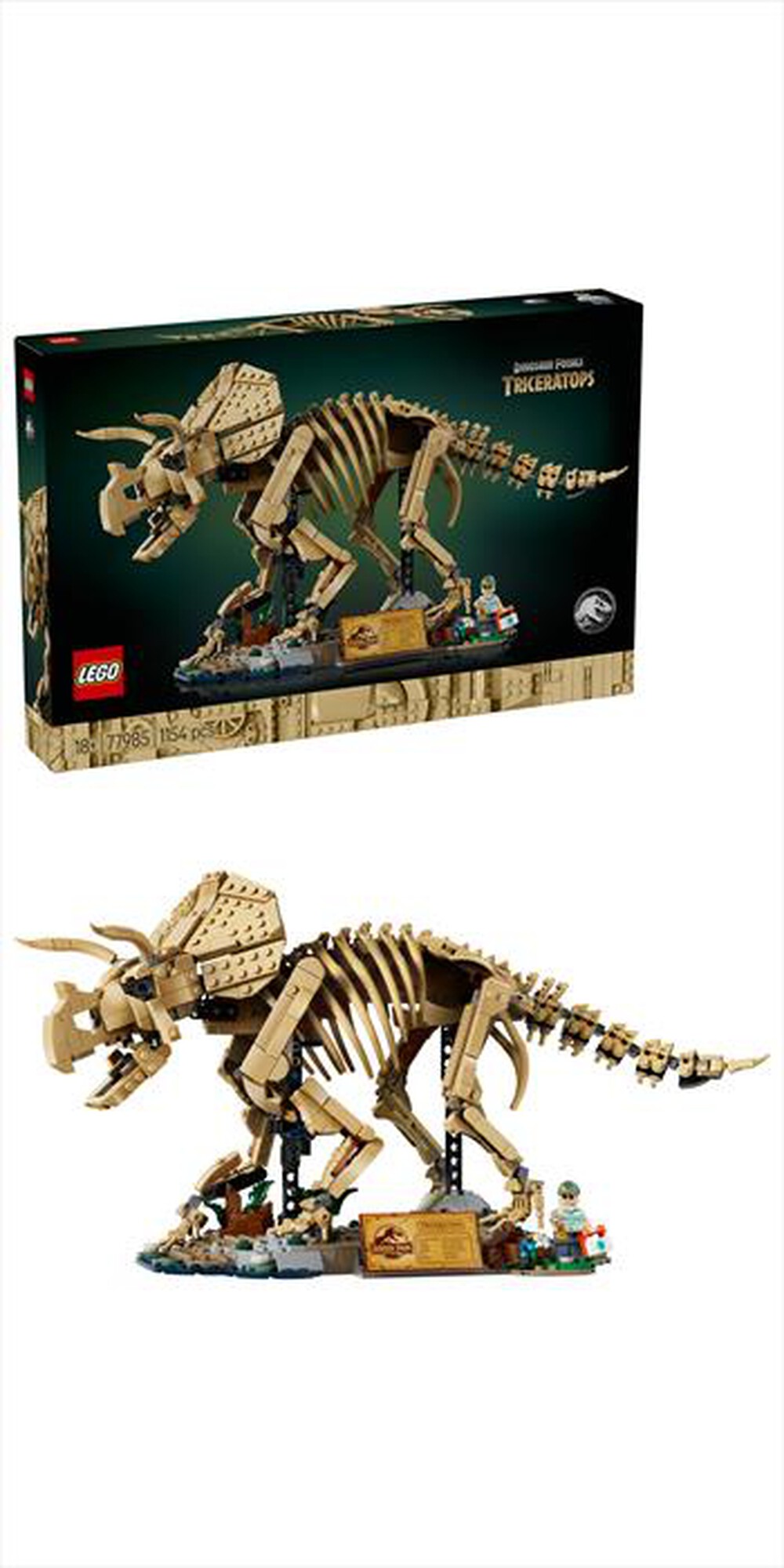 Immagine del prodotto LEGO - JURASSIC WORLD Fossili dinosauro:Triceratopo-77985