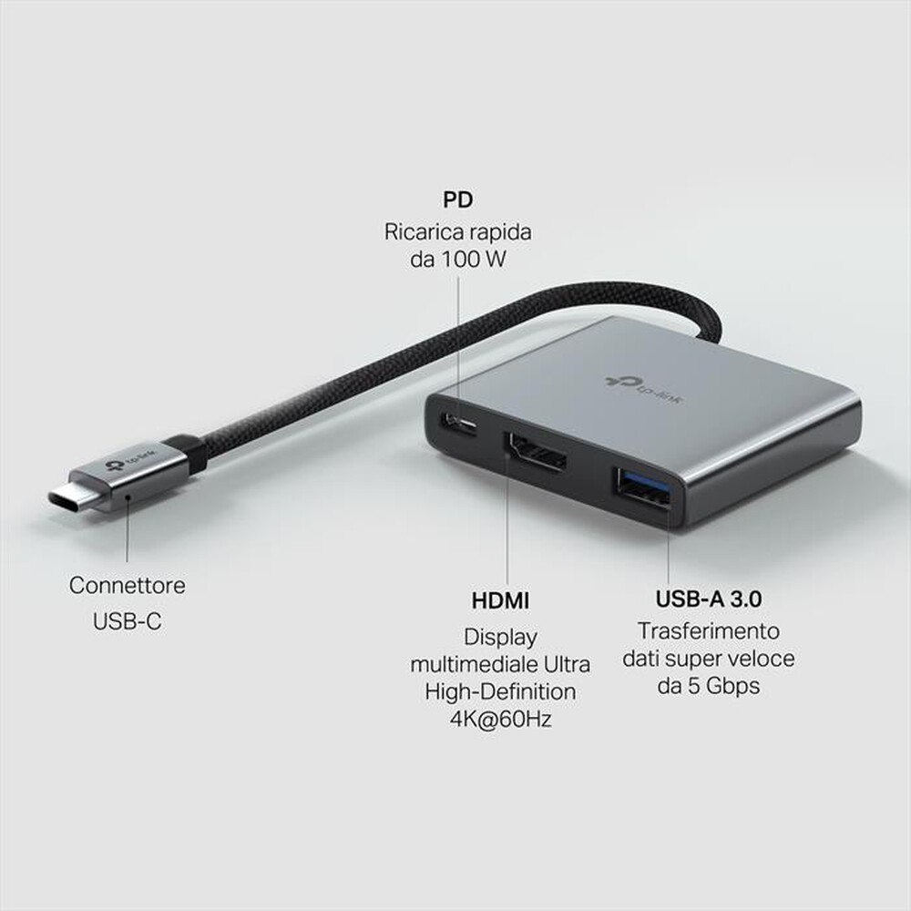 Immagine del prodotto TP-LINK - USB TYPE-C 3-PORT HUB