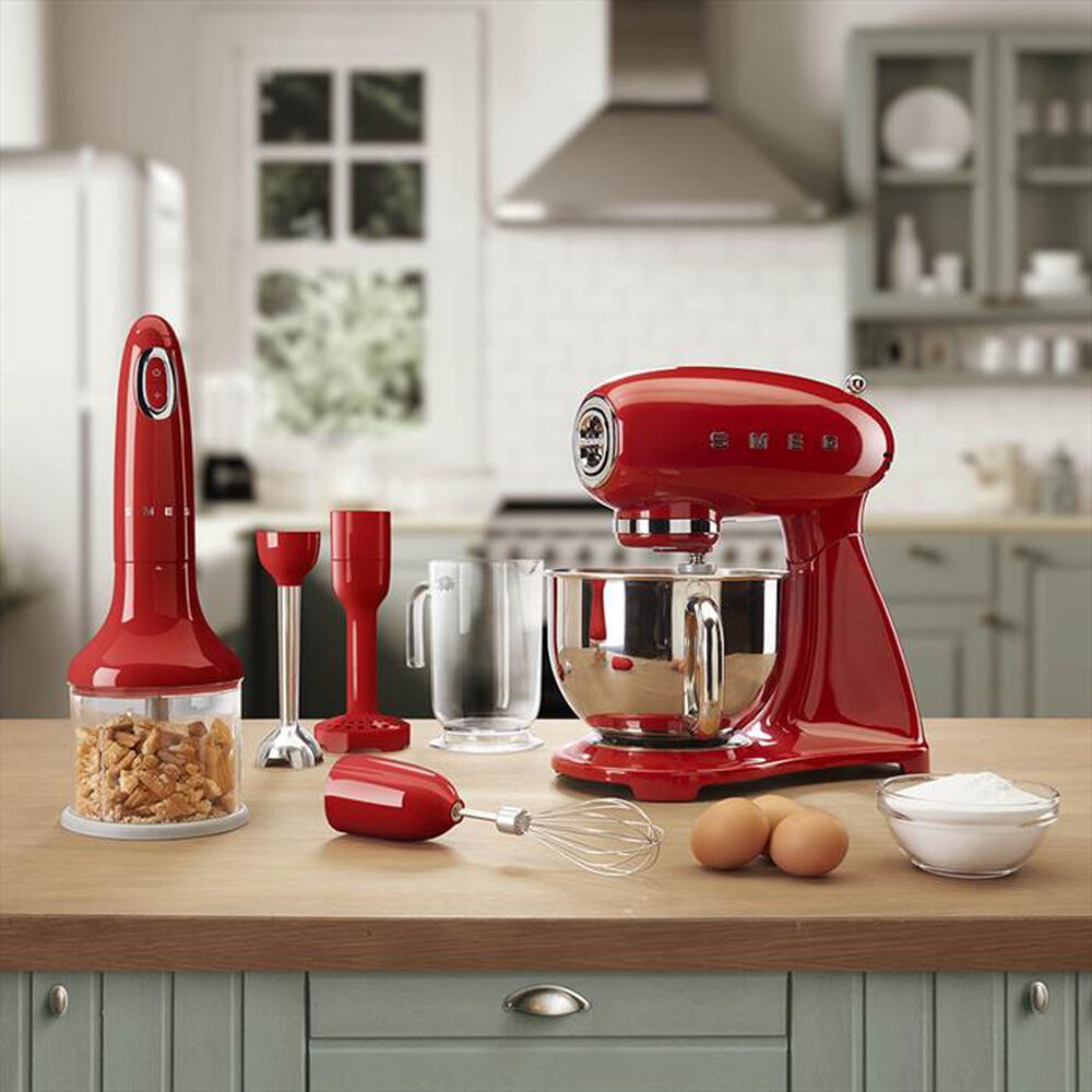 Smeg sbattitore elettrico rosso