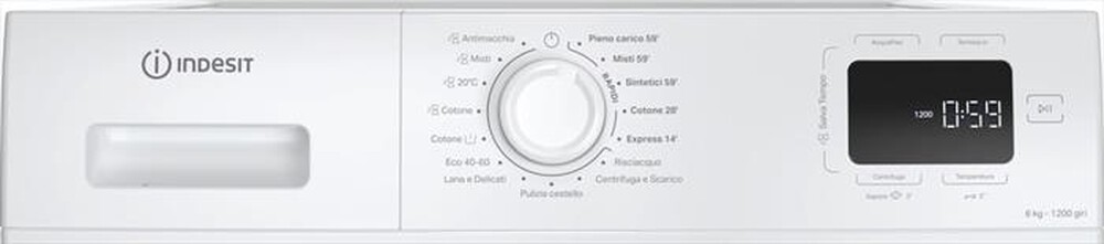 Immagine del prodotto INDESIT - Lavatrice IM 642B MY TIME IT 6 Kg Classe B-Bianco