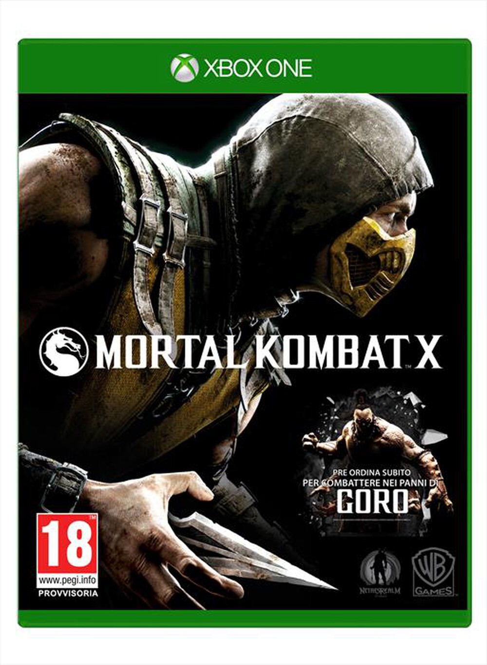 "WARNER GAMES - Mortal Kombat X Xbox One"