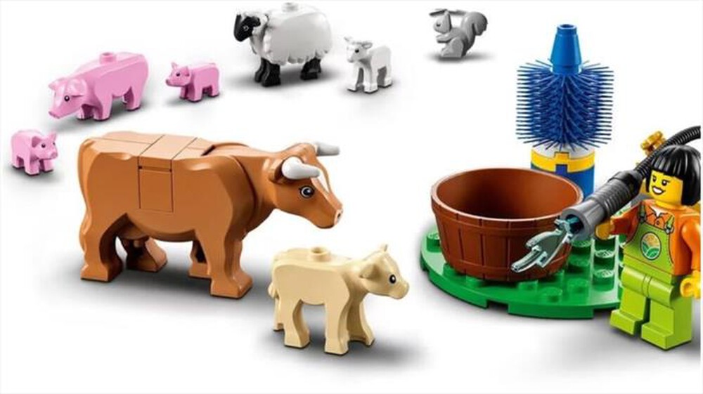 "LEGO - CITY FIENILE E ANIMALI DA FATTORIA - 60346-Multico"